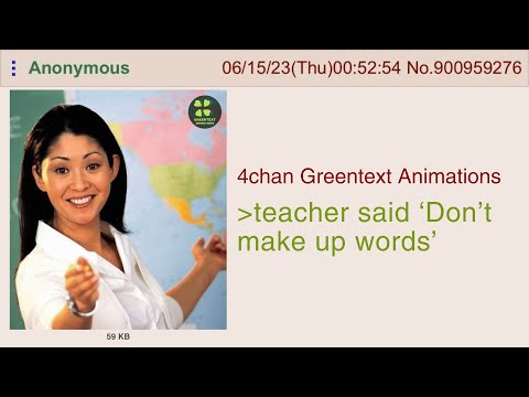 Anon  needs to find a word starting with "G" | 4chan Greentext Animations