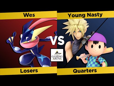 TCF Smash 4 Losers Quarters - Wes (Greninja) vs Young Nasty (Cloud, Ness) - SSBU Tournament