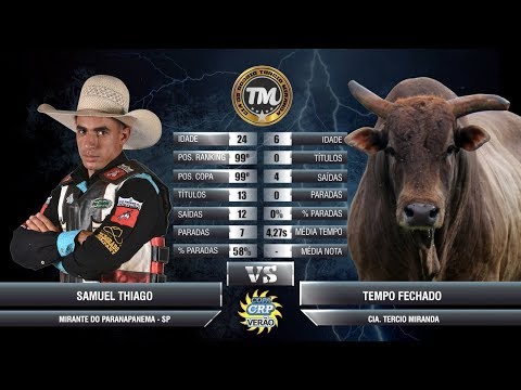 TEMPO FECHADO (Cia. Tercio Miranda) - Melhor Touro de Palmital 2018