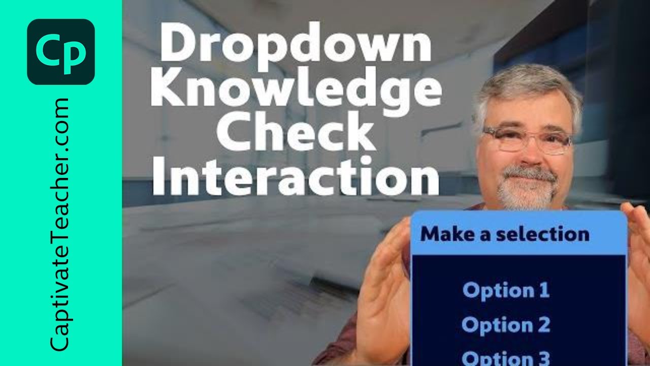 Dropdown Knowledge Check Interaction for Your Adobe Captivate 2019 eLearning