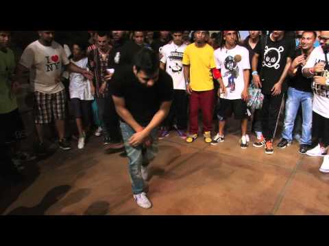 Bboy Lil G in Backstage (MIB Marrakech 2011) "Original Baby !"