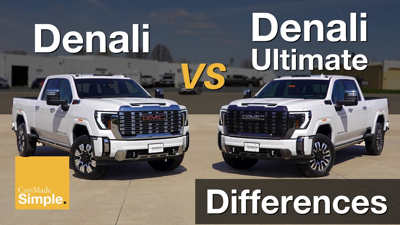 2024/2025 GMC Sierra 2500HD Denali vs Denali Ultimate | Differences Explained!