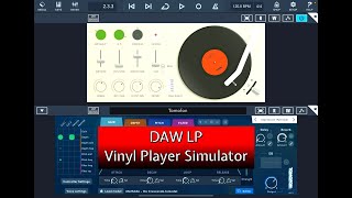 Video thumbnail for DAW LP - Vinyl Player Simulator by Klevgränd - UPDATED - Tutorial & Demo in Cubasis 3 by The Sound Test Room