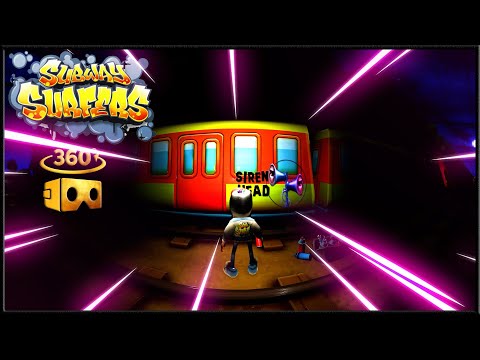 SUBWAY SURFERS 360° | VR 360 DEGREE VIDEO | VIRTUAL REALITY