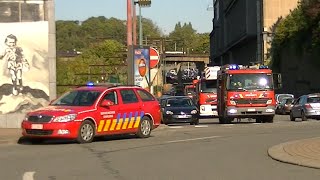 preview picture of video 'SI Charleroi : Convoi incendie'