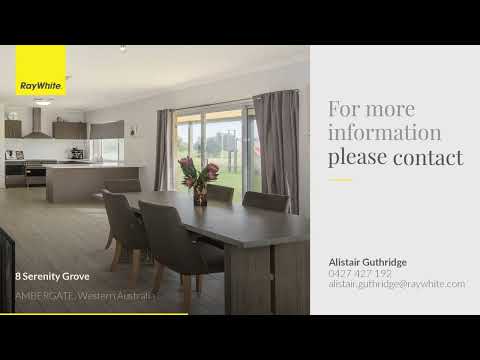 8 Serenity Grove, Ambergate, WA 6280, 5房, 2浴, House