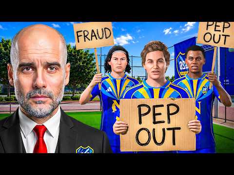 Players Protest Against Pep Guardiola…