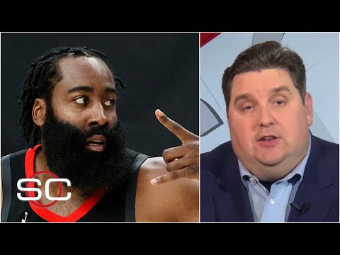 布萊恩·溫霍斯特解釋為何火箭隊選擇籃網而非76人隊交易詹姆斯·哈登 | SportsCenter (Brian Windhorst explains why the Rockets chose Nets over 76ers for James Harden | SportsCenter)