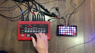 Video thumbnail for Nord Drum 2 and the MMM - Massive MIDI Modulator by Richard Devine