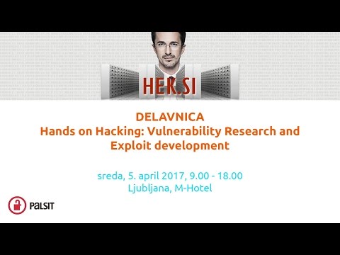 Workshop Hands on Hacking Vulnerability Research and Exploit Development