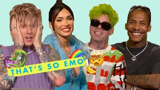 Megan Fox, Machine Gun Kelly, Mod Sun, & Boo's FAVORITE Emojis | That's So Emo | Cosmopolitan video
