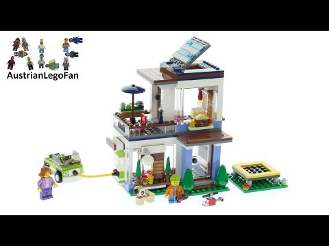 Vidéo LEGO Creator 31068 : La maison moderne 