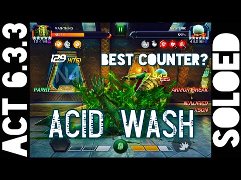 Man-Thing solos Acid Wash Mysterio - Act 6.3.3
