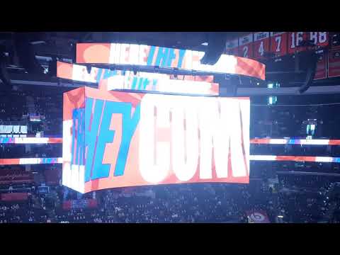 Philadelphia 76ers vs Detroit Pistons intro 2021