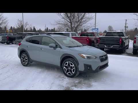 2018 Subaru Crosstrek Limited CVT w/EyeSight Pkg in Gray for sale at Royal Chevrolet in Orangeville, ON