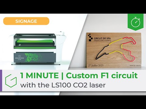 Dia 11–Laserkaiverruskone LS100  CO2 60W  460x305mm Laserstyle (video)