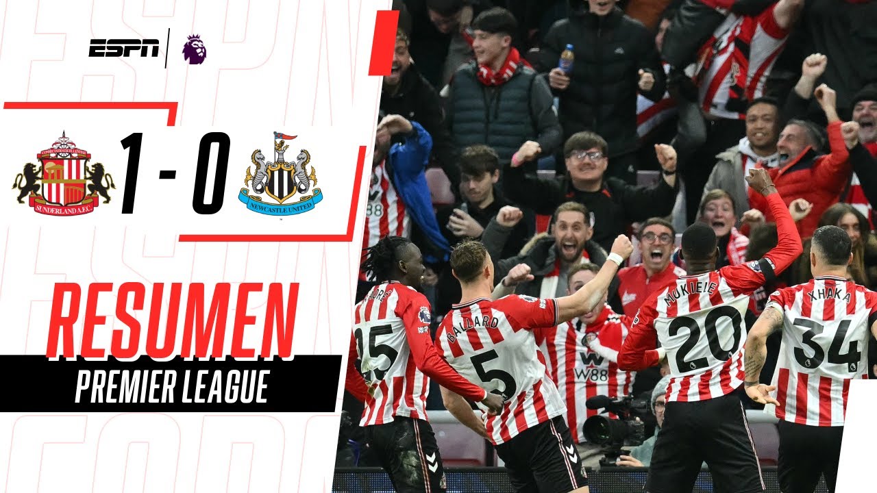 GOLAZO DE CABEZA EN CONTRA Y VICTORIA DEL SUNDERLAND COMO LOCAL | Sunderland 1-0 Newcastle | RESUMEN