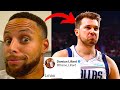 NBA PLAYERS REACT TO LUKA DONCIC DALLAS MAVERICKS BEATING PHOENIX SUNS IN GAME 7 LUKA REACTION