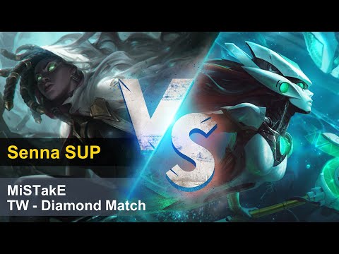 【MiSTakE】珊娜 Senna [SUP] vs Nami (W) | S10 Patch 10.9 | 2020/05/12