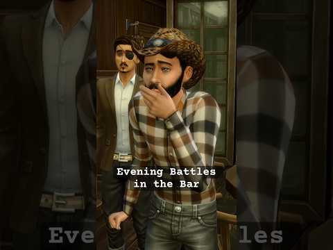 Bar Battles in the Sims 4 #sims4 #thesims #sims #thesims4 #симс4 #симс #shorts #viral #battle