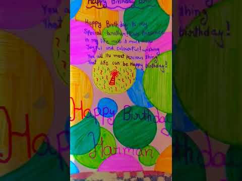 today is my brother hiraman birthday special and I uploaded more video realited this