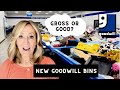 There was SO MUCH Stuff!! Thrifting at the NEW Goodwill BINS OUTLET & a regular Goodwill Store