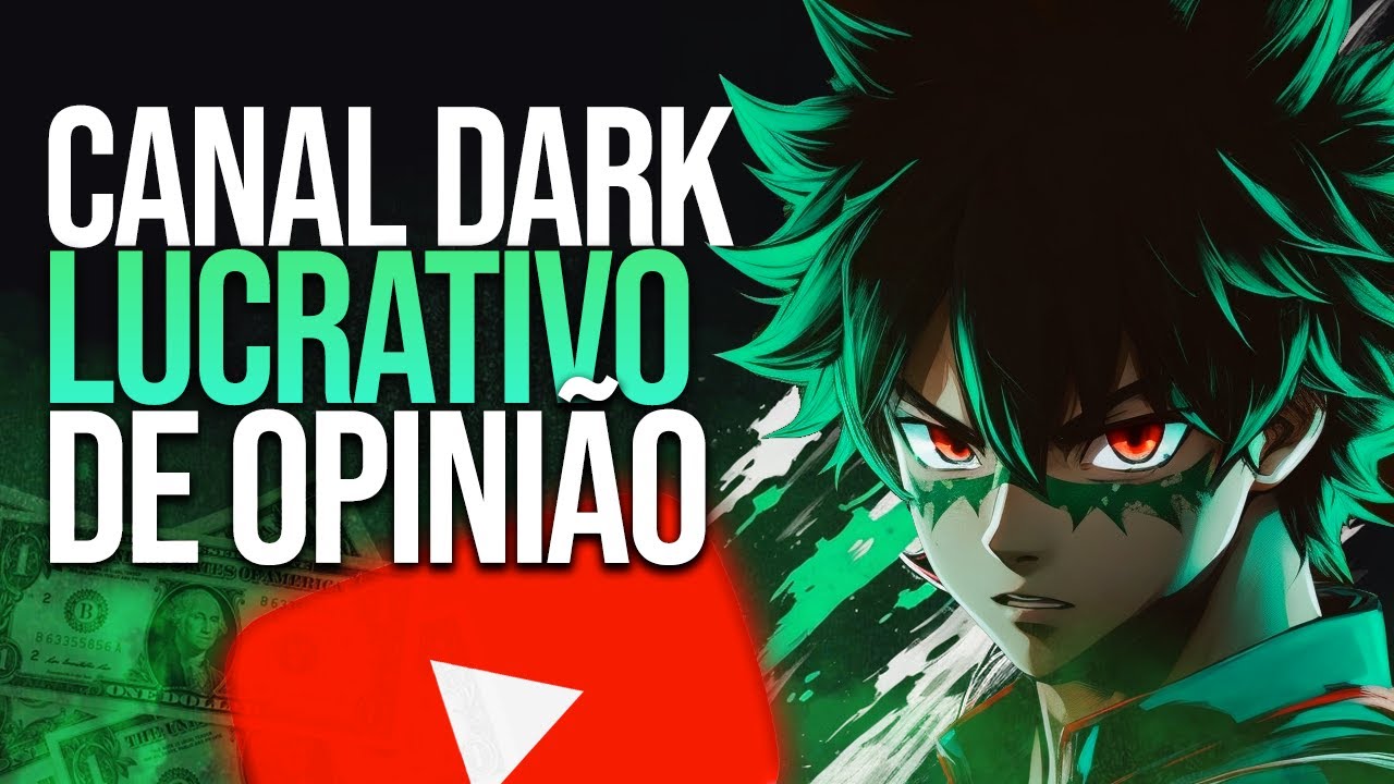 O NICHO LUCRATIVO DE CANAL DARK QUE VEM CRESCENDO CADA VEZ MAIS NO YOUTUBE
