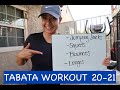 Distance Learning PE Tabata Workout 20 21