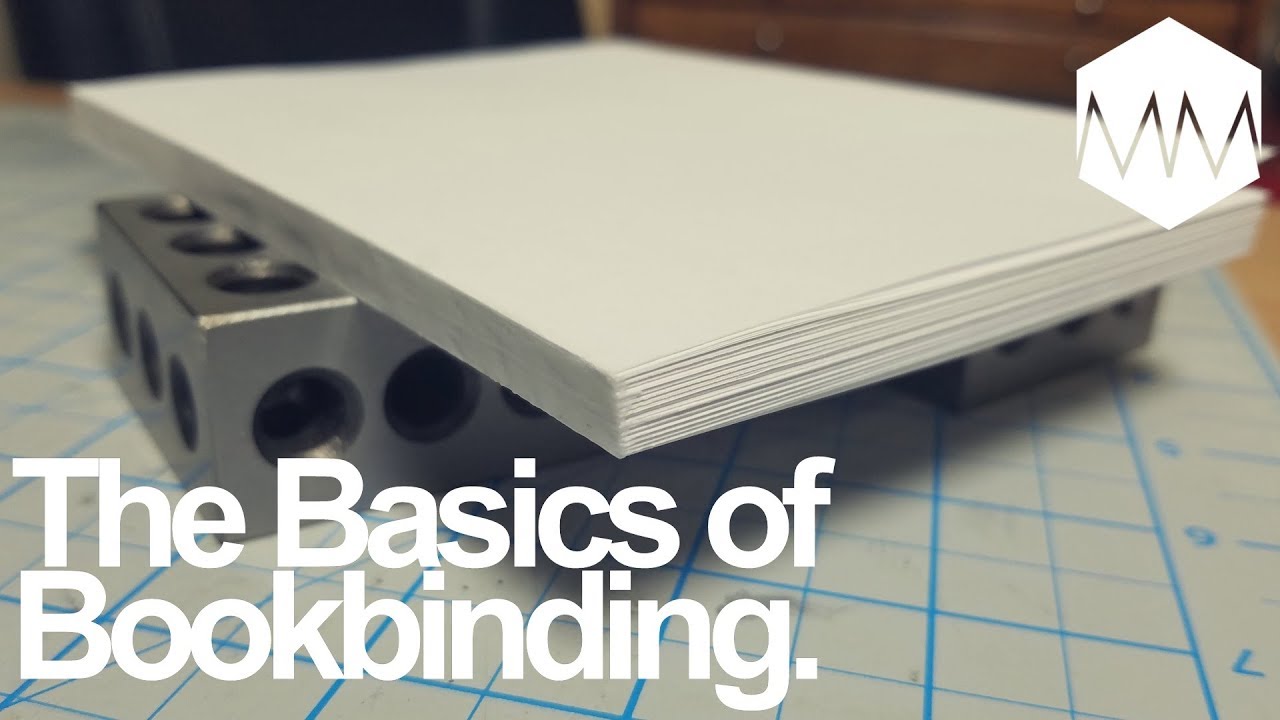 ▲ How to Perfect Bind a Notebook // Bookbinding Basics ep. 13