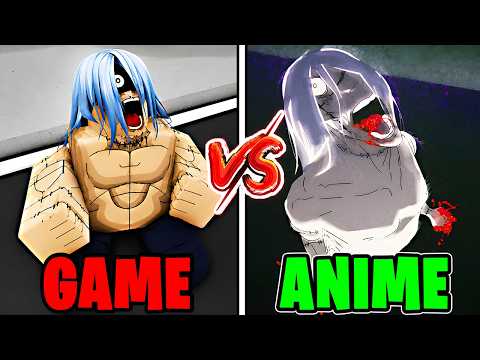 All NEW JJK Emotes VS Anime in Jujutsu Shenanigans