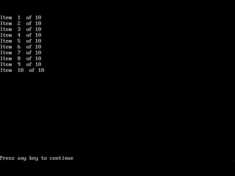 Qbasic Loop
