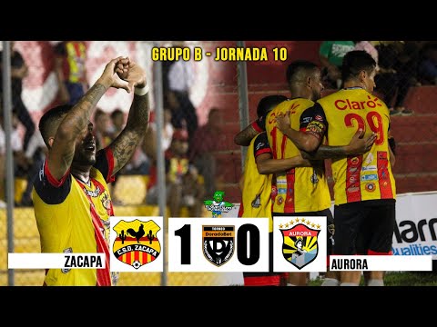 VICTORIA DE LOS GALLOS/ Zacapa 1 vs Aurora 0 / Jornada 10 Grupo B Primera División Clausura 2023