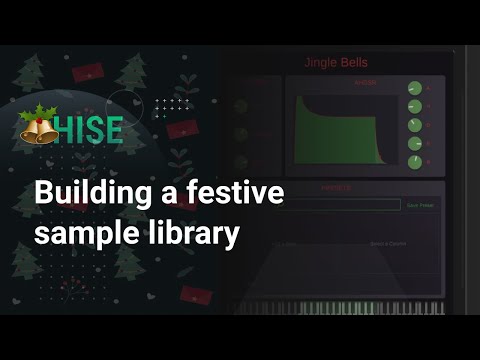 How to build a festive sample library