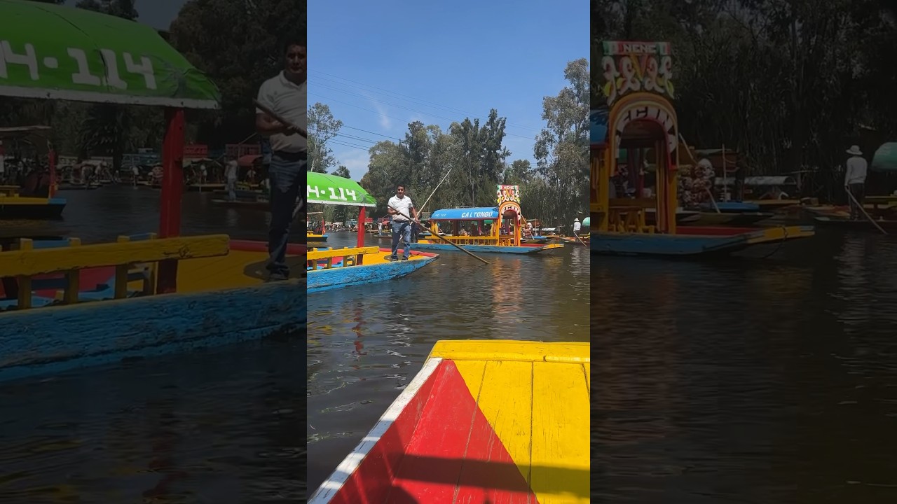 xochimilco boat tour video