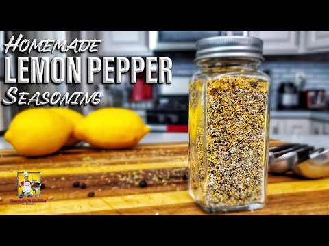 Homemade Lemon Pepper Seasoning