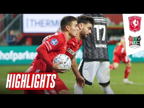Gelijkspel bij DOELPUNTRIJKE SLOTFASE | FC Twente - NEC (11-11-2023) | Highlights