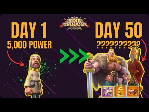 I played Rise of Kingdoms for 50 Days [Free to Play]