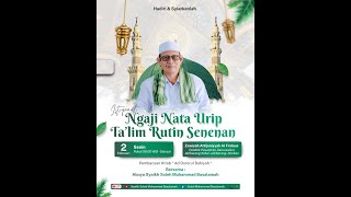 Download lagu 🔴LIVE NGAJI NATA URIP :: TA'LIM RUTIN SENENAN :: 2 FEBRUARI 2026 M mp3