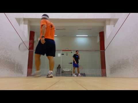 2013 Octubre 26 - Squash Alfonso Rubio vs Paco Montoro