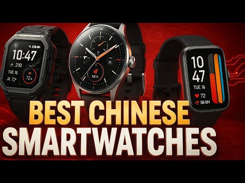 🔥 Best Chinese Smartwatches 2025 – Premium Tech Without the Price 💥