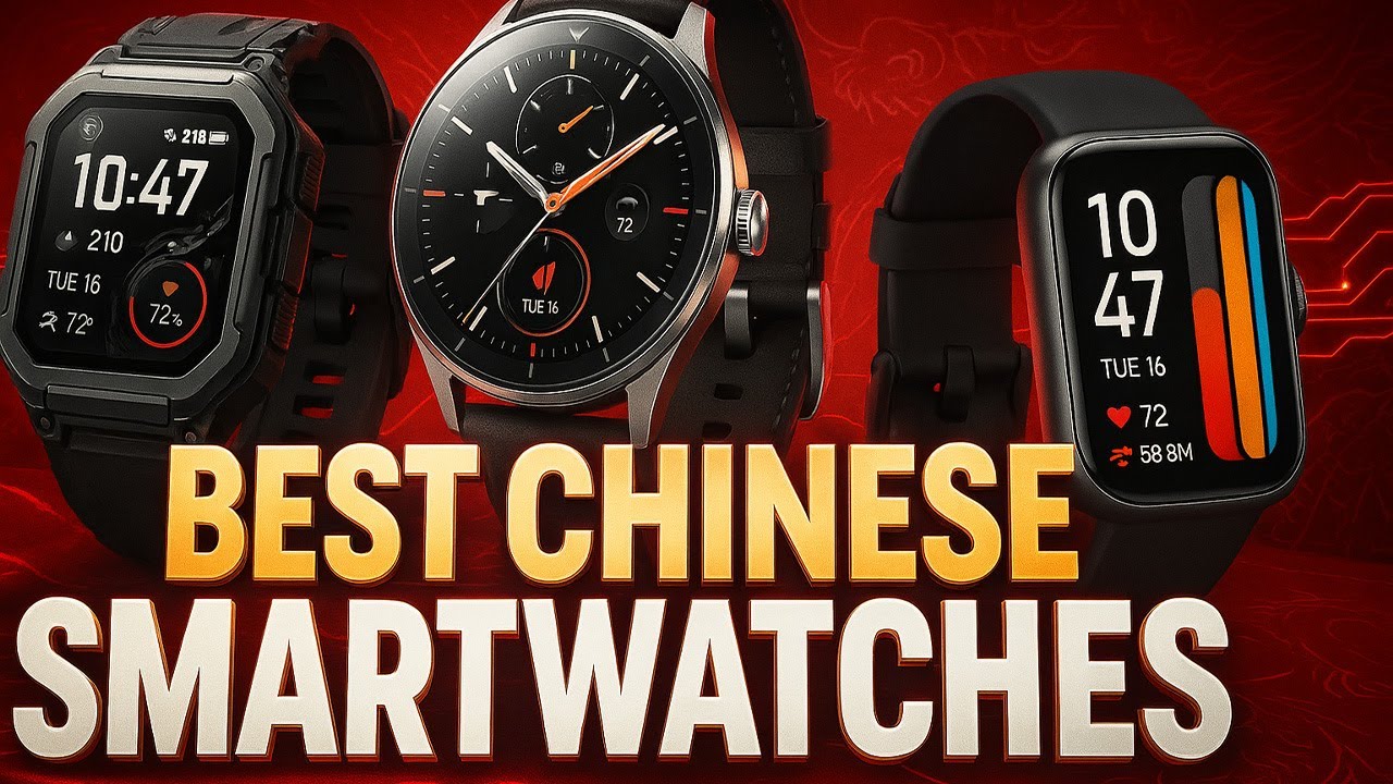 🔥 Best Chinese Smartwatches 2025 – Premium Tech Without the Price 💥