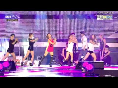 140816 - Nice Body - Hyomin (T-ARA) ft Sungmin (SPEED) @ DMZ Peace Concert 2014