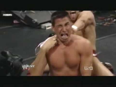 Daniel Bryan choking ring announcer Justin Roberts