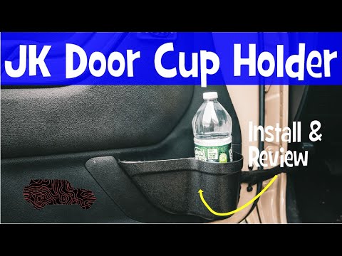 Easiest Install? | Jeep Wrangler JK Door Cup Holder