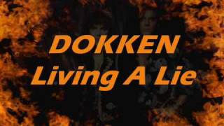 Don Dokken - Living A Lie..