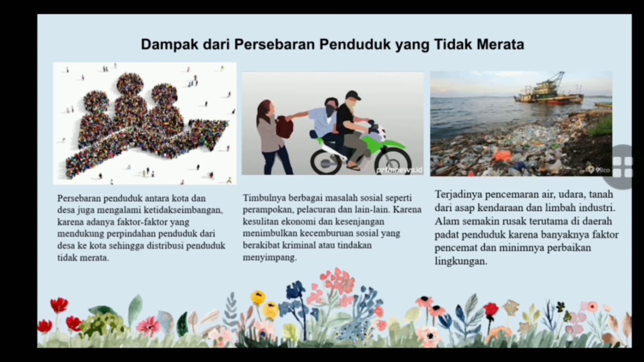 DISTRIBUSI SPASIAL PENDUDUK