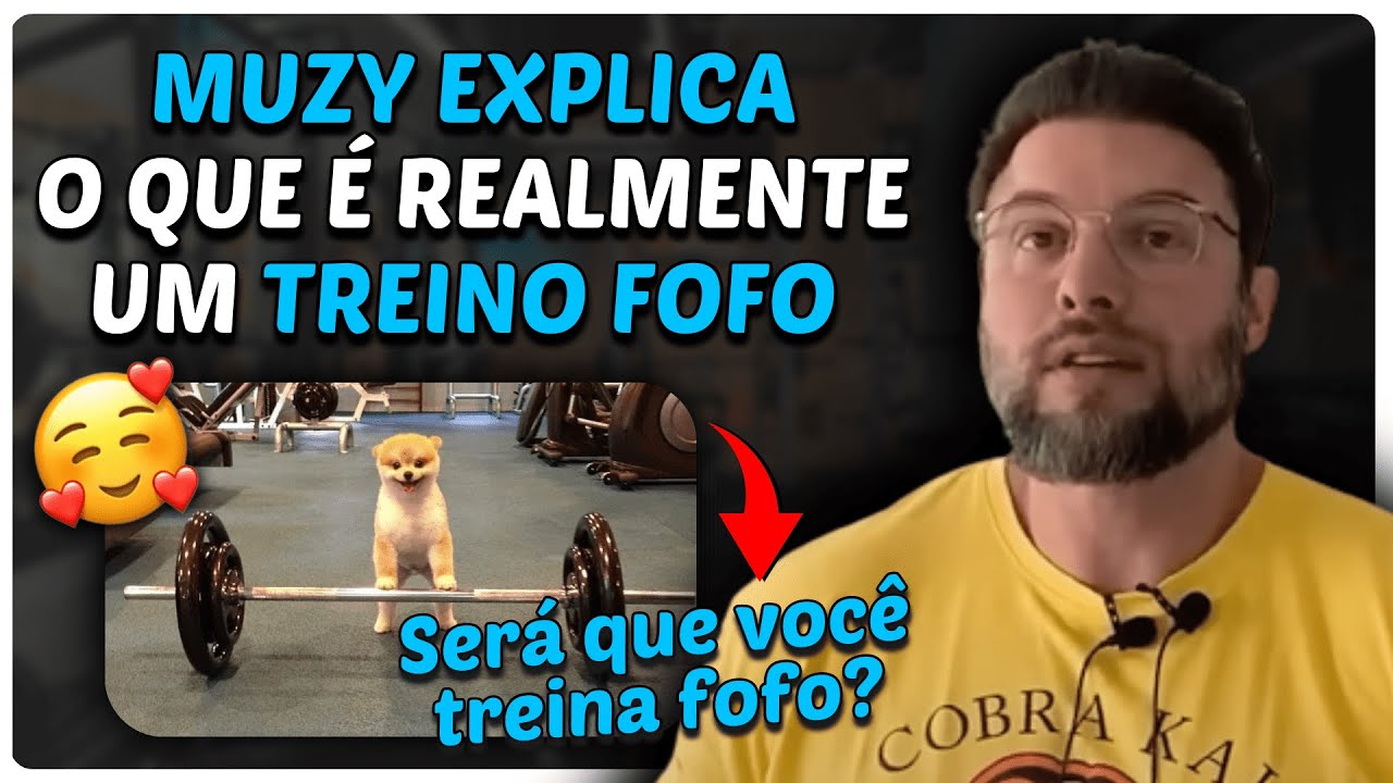 DESCUBRA SE VOCÊ ESTÁ TREINANDO FOFO | Muzy Explica