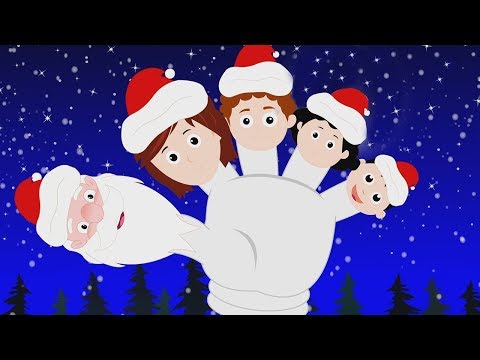 Babbo Natale dito famiglia | Natale canzone | dito famiglia per bambini | Santa Claus Finger Family