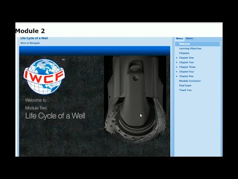 IWCF Level 1 | Module 2 | Life Cycle of a Well