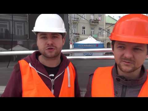 Kabaret z Konopi - Święto Kielc - Budowa Sceny